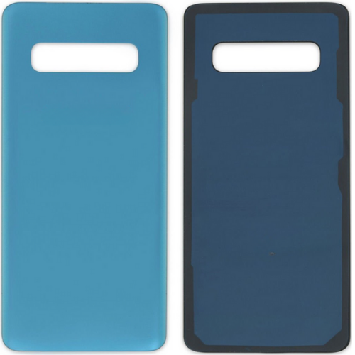 Samsung S10 SM-G973f Uyumlu Arka Pil Kapağı Mavi