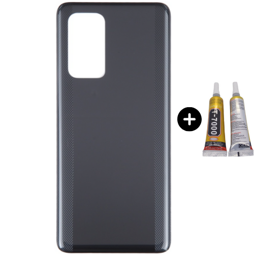 Redmi K60 Uyumlu Arka Pil Kapağı Siyah + B7000