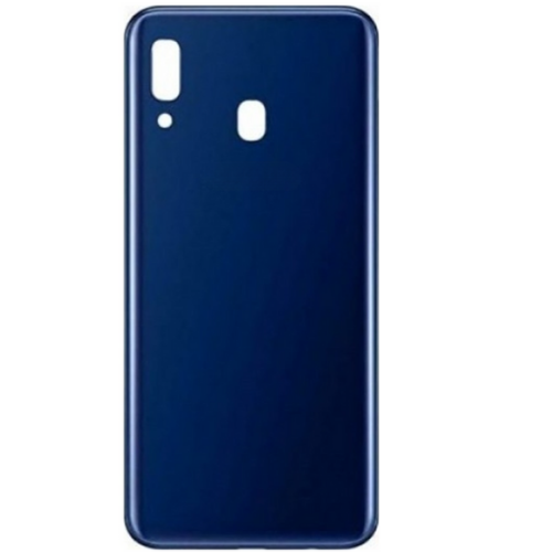Samsung A20 SM-A205F Uyumlu Arka Pil Kapağı Mavi