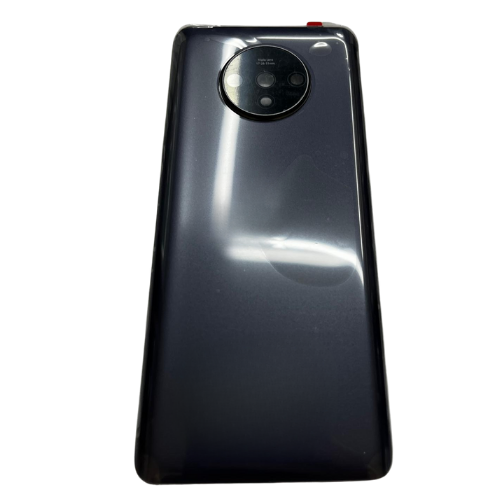 Oneplus 7T Uyumlu Arka Kapak Pil Kapağı (Kamera Camlı) Siyah