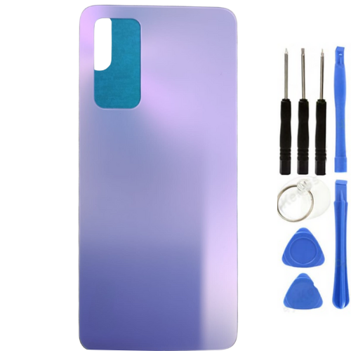 Xiaomi Mi 12 Lite Uyumlu Arka Pil Kapağı Mor + Tamir Seti