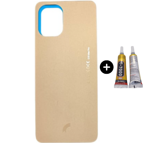 Reeder S19 Max Pro Uyumlu Arka Pil Kapağı Gold + B7000