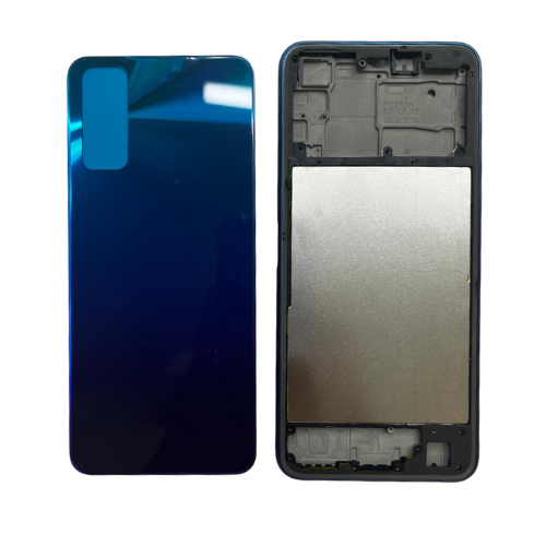 Vivo Y20 Uyumlu Arka Kapak Kasa Full (Yan Tuşlar Dahil) Mavi
