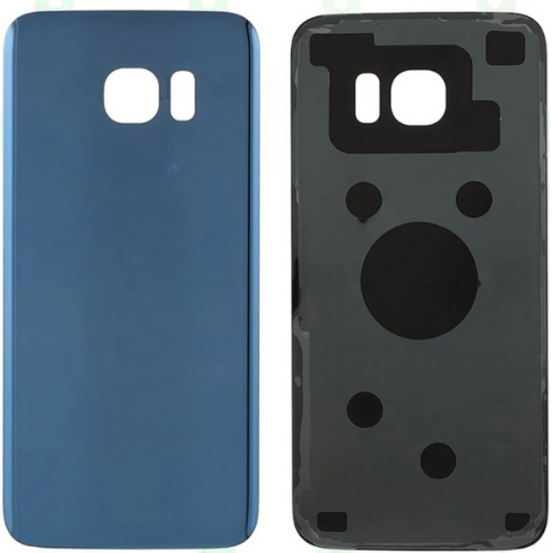 Samsung S7 Edge SM-G935 Uyumlu Arka Pil Kapağı Mavi