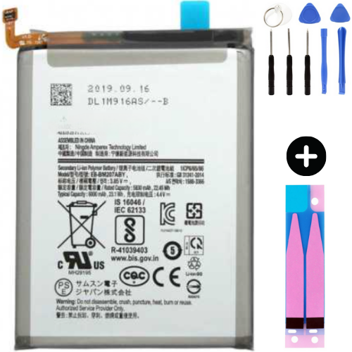 Samsung Galaxy M31s M317f Uyumlu Güçlendirilmiş İthal Pil + Montaj Seti