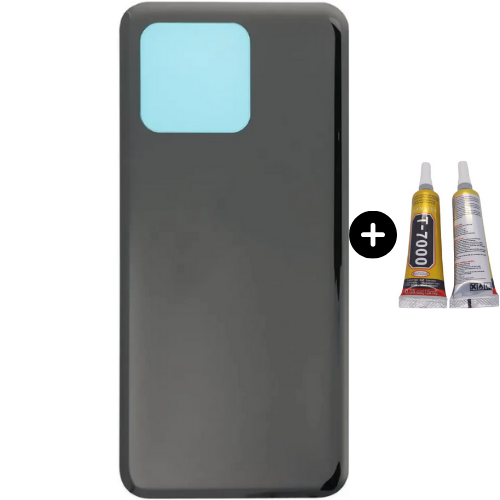 Xiaomi Mi 13 Uyumlu Arka Pil Kapağı Siyah + B7000