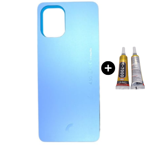 Reeder S19 Max Pro Uyumlu Arka Pil Kapağı Mavi + B7000