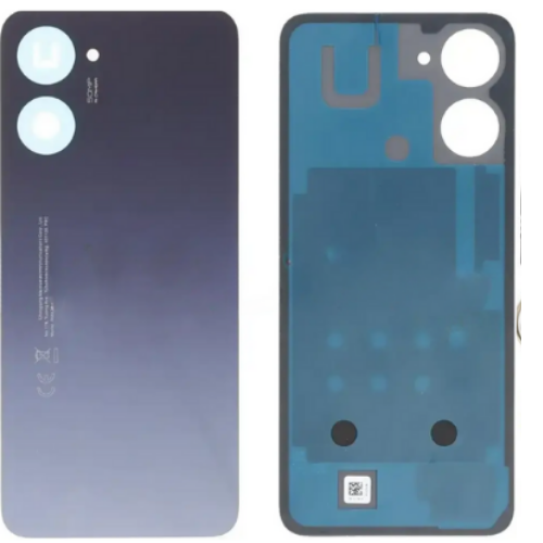 Realme 10 Uyumlu Arka Pil Kapağı Mor 