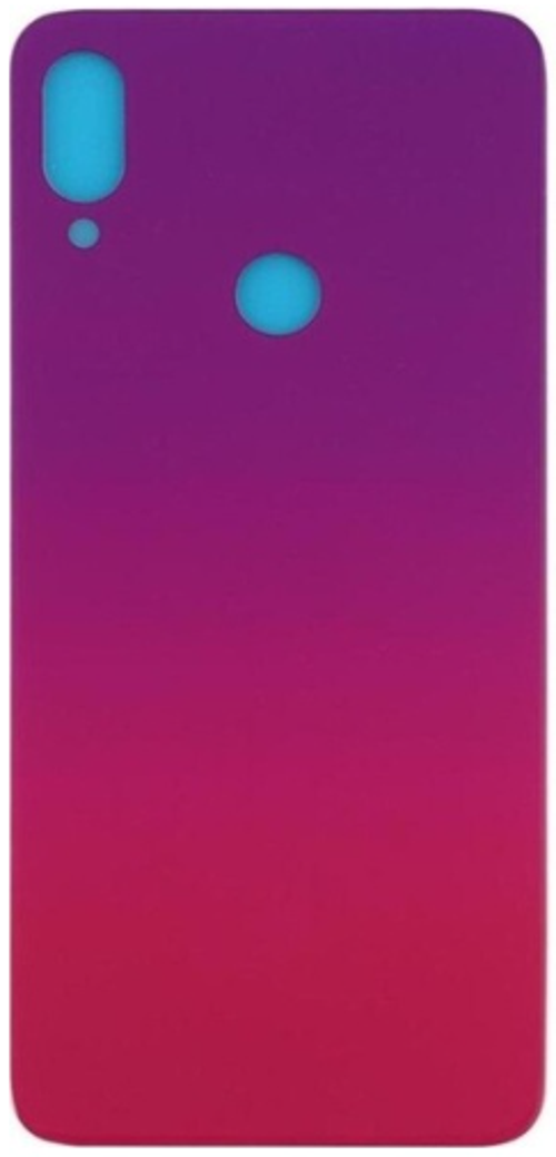 Redmi Note 7 Uyumlu  Arka Pil Kapağı Kırmızı