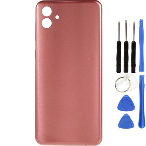 Samsung A04 SM-A045F Uyumlu Arka Pil Kapağı Gold + Tamir Seti