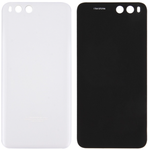 Xiaomi Mi 6 Uyumlu Arka Pil Kapağı Beyaz 