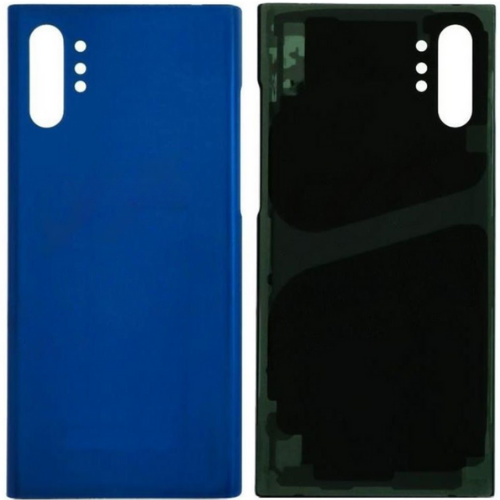 Samsung Galaxy Note 10 Plus SM-N970F Uyumlu Arka Pil Kapağı Mavi