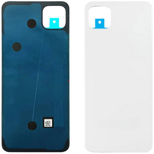 Samsung A22 5G SM-A226F Uyumlu Arka Pil Kapağı Beyaz