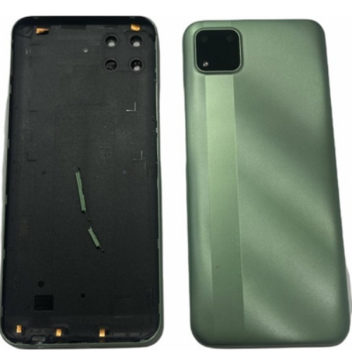 Oppo C11 2021 Uyumlu Full Kasa Arka Kapak Yeşil 
