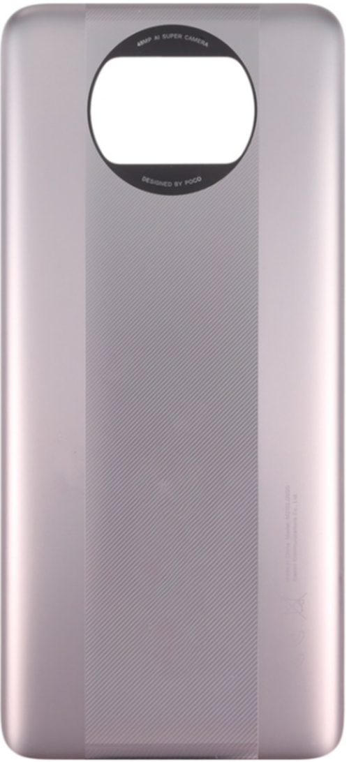 Xiaomi Poco Pocophone X3 Pro Uyumlu Arka Pil Kapağı Gold