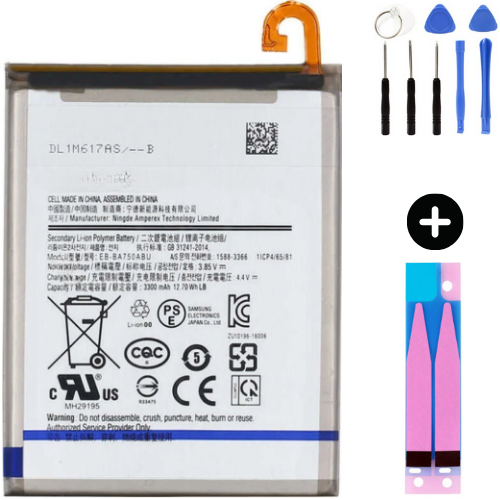 Samsung Galaxy M10 M105f Uyumlu Güçlendirilmiş İthal Pil + Montaj Seti