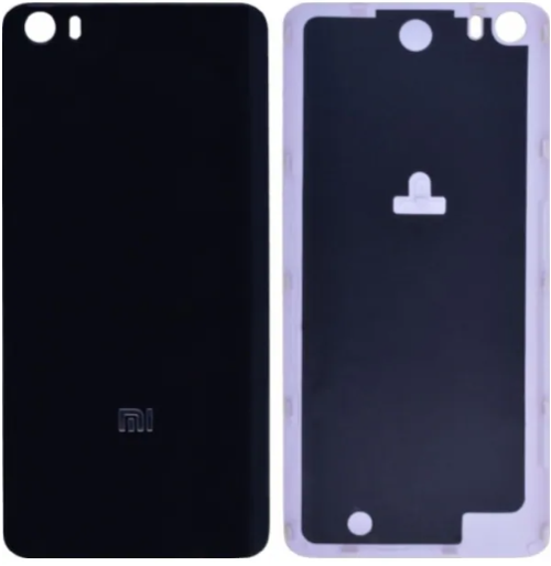Xiaomi Mi 5 Uyumlu Arka Pil Kapağı Siyah 