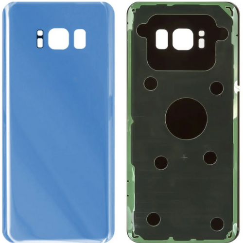 Samsung S8 Plus SM-G955 Uyumlu Arka Pil Kapağı Mavi