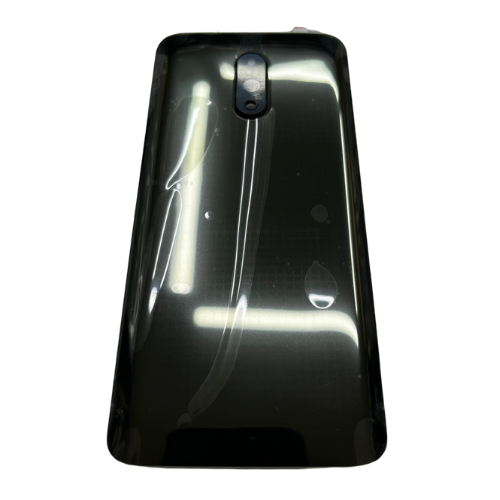 Oneplus 7 Uyumlu Arka Kapak Pil Kapağı (Kamera Camlı) Siyah
