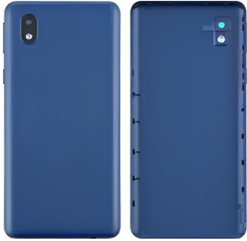 Samsung A01 Core SM-A013F Uyumlu Arka Pil Kapağı Mavi