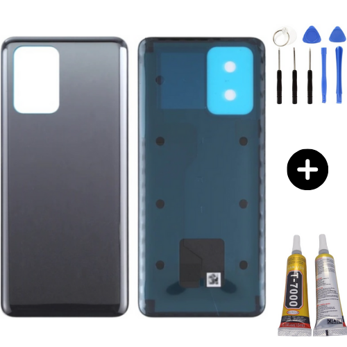 Xiaomi Poco Pocophone X3 GT Uyumlu Arka Pil Kapağı Siyah + Montaj Seti