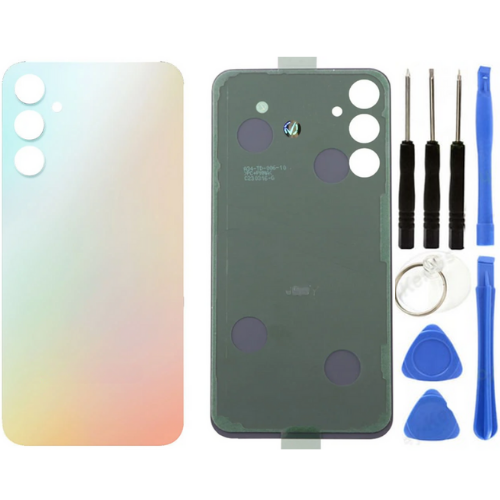Samsung A34 Uyumlu Arka Pil Kapağı Beyaz + Tamir Seti