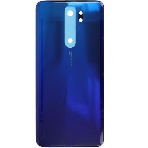 Redmi Note 8 Pro Uyumlu  Arka Pil Kapağı Mavi