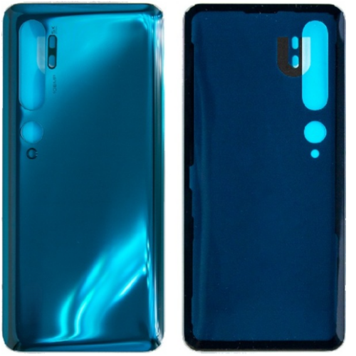 Xiaomi Mi Note 10 Uyumlu Arka Pil Kapağı Yeşil 