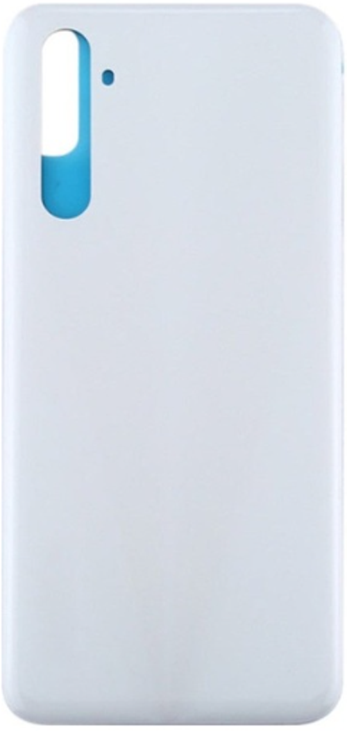 Realme 6 Uyumlu Arka Pil Kapağı Beyaz