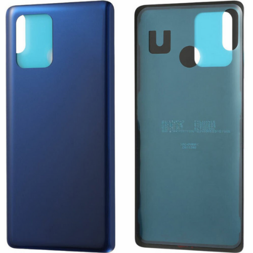 Samsung S10 Lite SM-G770 Uyumlu Arka Pil Kapağı Mavi