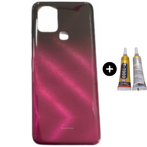 İnfinix Hot 10 Uyumlu Arka Kapak Kırmızı + B7000