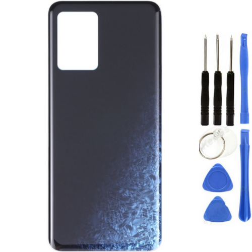 Redmi K50 Uyumlu Arka Pil Kapağı Siyah + Tamir Seti