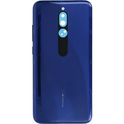 Redmi 8 Uyumlu Full Kasa Arka Pil Kapağı Mavi