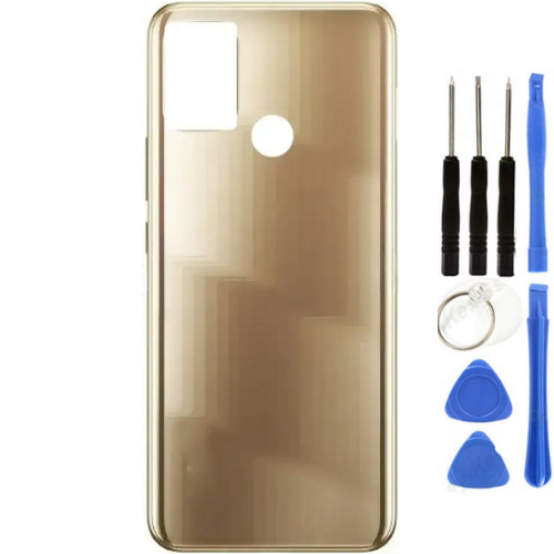 İnfinix Hot 11 Play Uyumlu Full Kasa Arka Kapak Gold + Tamir Seti