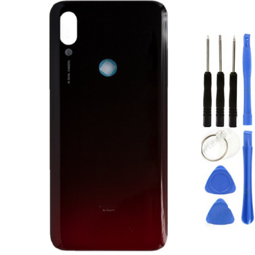 Redmi 7 Uyumlu Arka Pil Kapağı Kırmızı + Tamir Seti