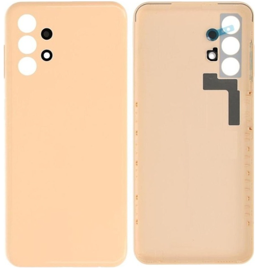 Samsung A13 SM-A135F Uyumlu Arka Pil Kapağı Turuncu