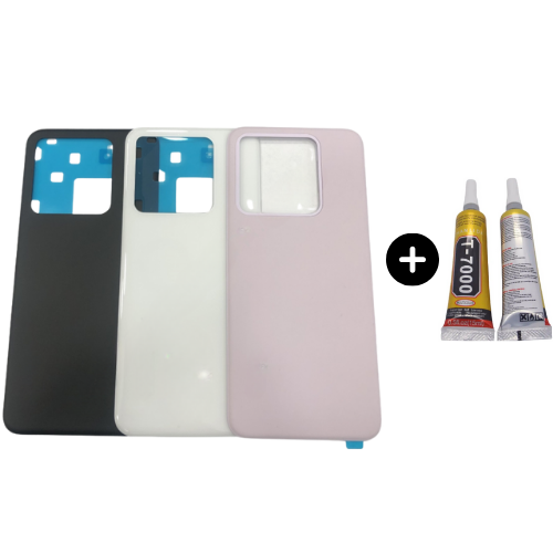 Xiaomi Mi 14 Uyumlu Arka Pil Kapağı Pembe + B7000