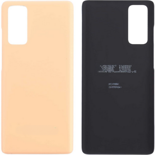 Samsung S20 FE SM-G780F Uyumlu Arka Pil Kapağı Gold