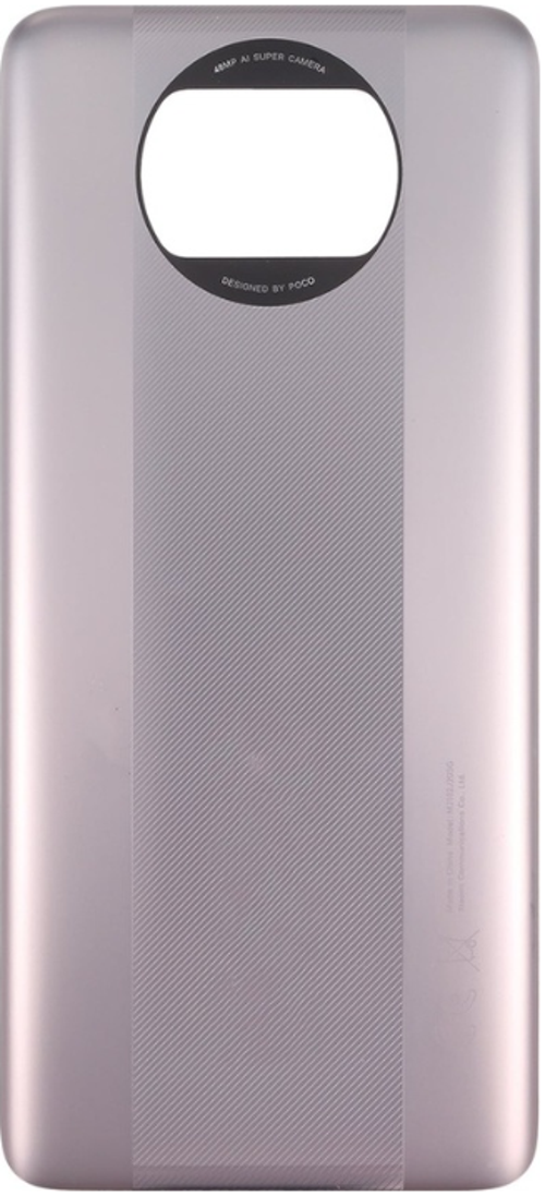 Xiaomi Poco Pocophone X3 Uyumlu Arka Pil Kapağı Gold