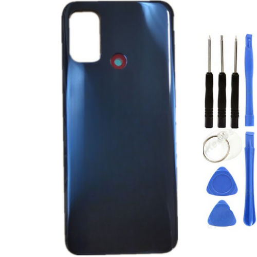Oppo A32 Uyumlu Arka Pil Kapağı Siyah + Tamir Seti