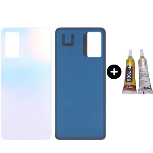 Redmi Note 11 Pro Uyumlu Arka Pil Kapağı Beyaz + B7000