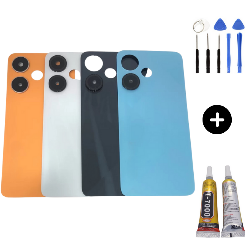 İnfinix Hot 30İ Uyumlu Arka Kapak Beyaz + Montaj Seti