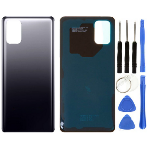 Samsung M31S SM-M317 Uyumlu Arka Pil Kapağı Siyah + Tamir Seti
