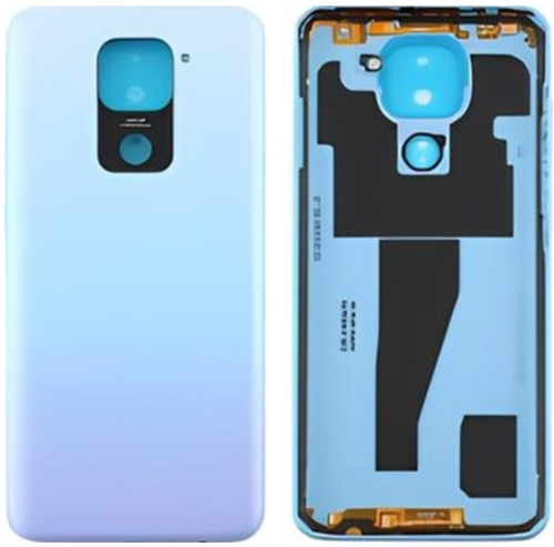 Redmi Note 9 Uyumlu Full Kasa Arka Pil Kapağı Beyaz