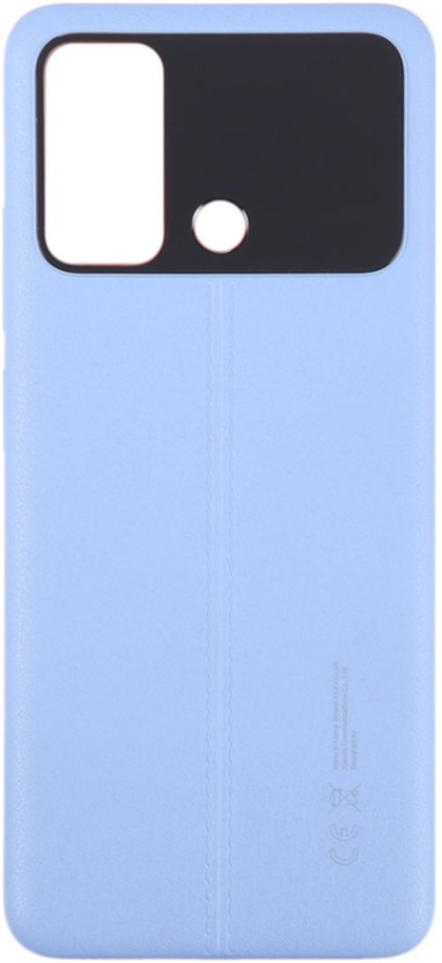 Xiaomi Poco Pocophone C55 Uyumlu Full Kasa Arka Pil Kapağı Mavi