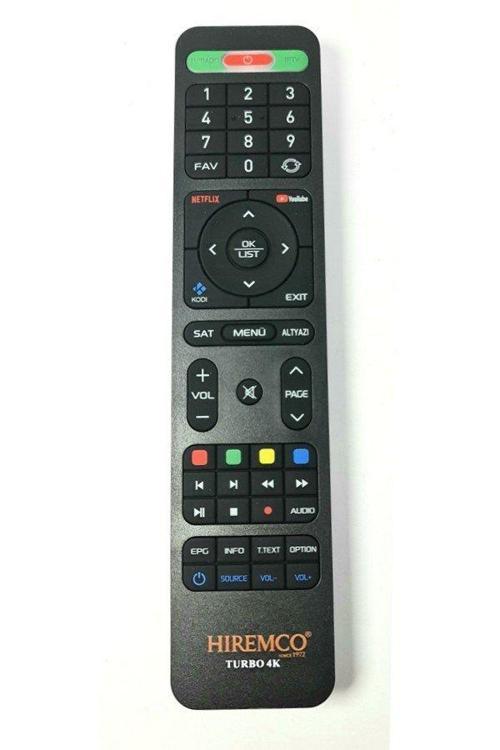 Turbo 4K HD Uydu Kumandası Orjinal