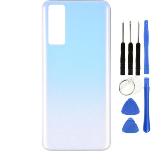 Vivo Y53S Uyumlu Arka Pil Kapağı Mavi + Tamir Seti