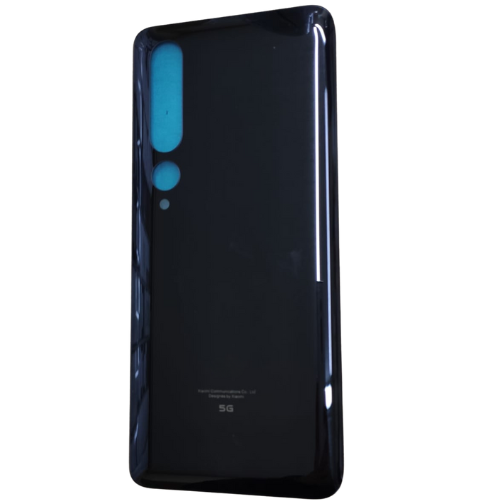 Xiaomi Mi 10 5G Uyumlu Arka Pil Kapağı Siyah 
