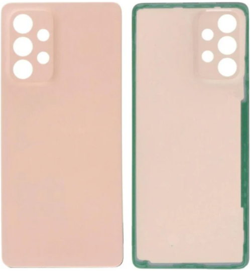 Samsung A53 5G SM-A536E Uyumlu Arka Pil Kapağı Pembe