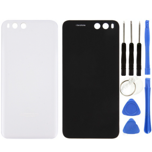 Xiaomi Mi 6 Uyumlu Arka Pil Kapağı Beyaz + Tamir Seti
